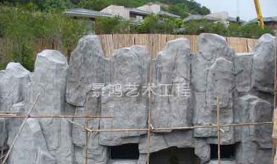 园林假山人造石选景鸿艺术装饰工程